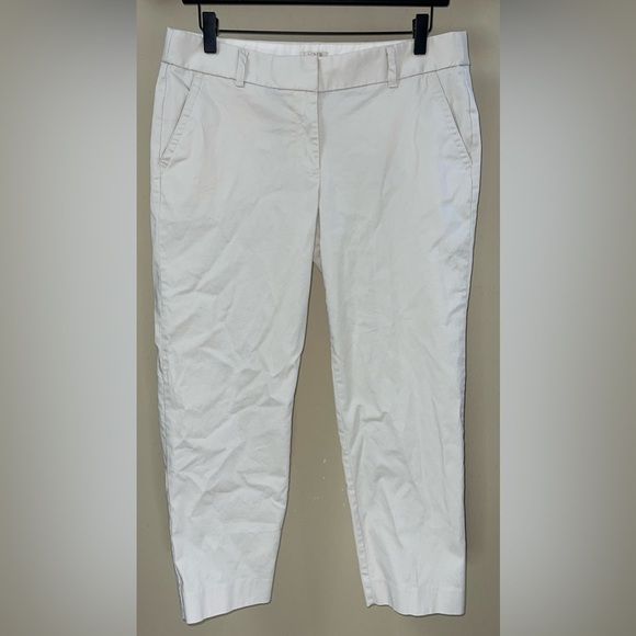 J. Crew Cropped Stretch Size 8 - Picture 1 of 3